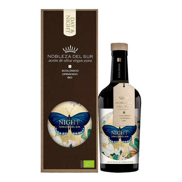 Gift-Boxed Nobleza del Sur Eco Night Organic Extra Virgin Olive Oil 500ml Harvest 2023/2024