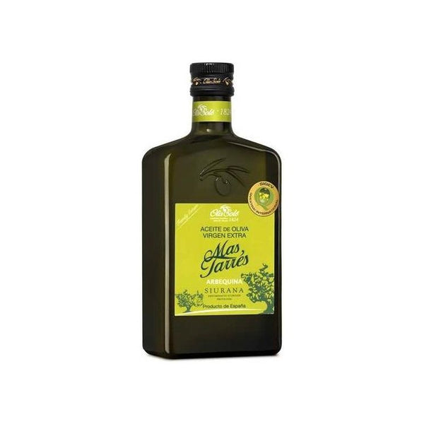 Más Tarrés Arbequina 500ml, Extra Virgin Olive Oil, DO Siurana